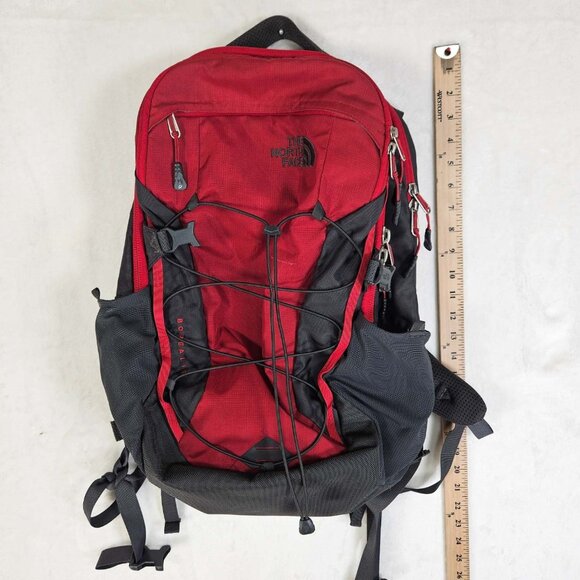 The North Face Borealis Backpack Red and Black - Picture 4 of 15